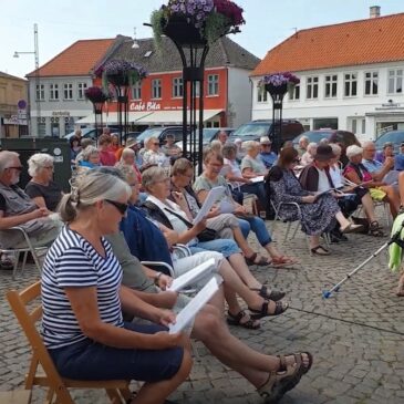 Fællessang på Axeltorv 23 Juli 2021