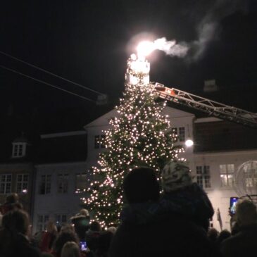 Juletræstænding i Nakskov