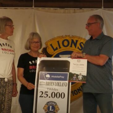 Lions Club Donation