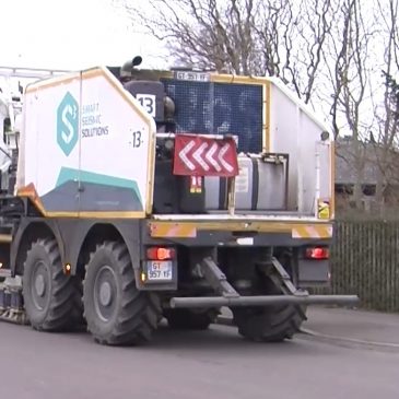 Vibro-truck i Rødby